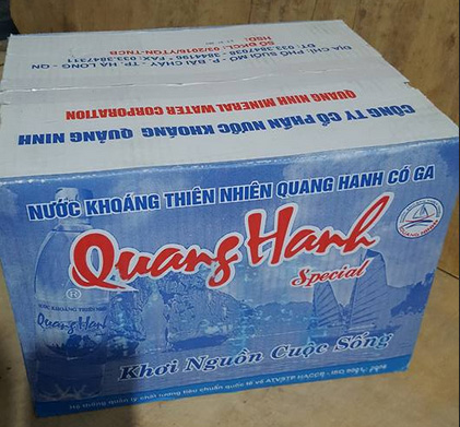 Nước khoáng Quang Hanh