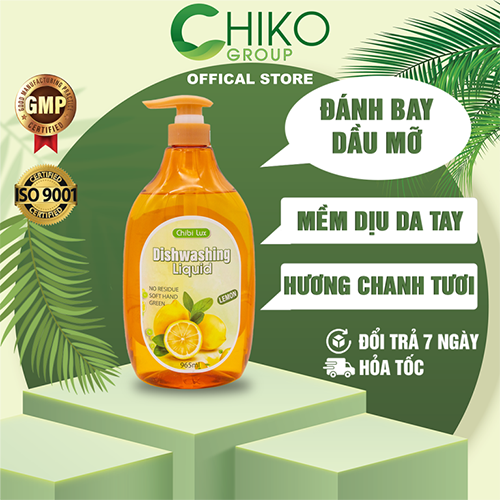 Nước rửa chén Chibilux Dishwashing hương chanh