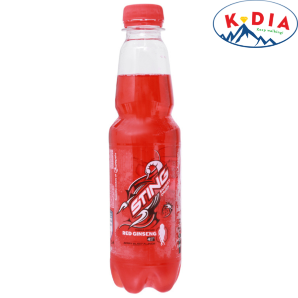 Giải khát nước tăng lực hương dâu