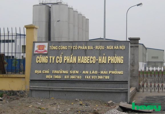 Xử lí nước thải bia Habeco Hà Nội
