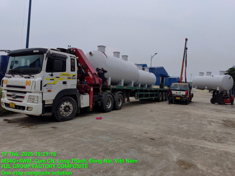 Dự Án 20 Bồn Xử Lý Nước Thải Long A