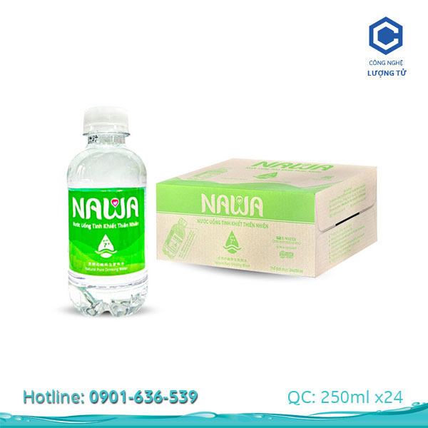 Nước uống tinh khiết thiên nhiên Nawa 250ml