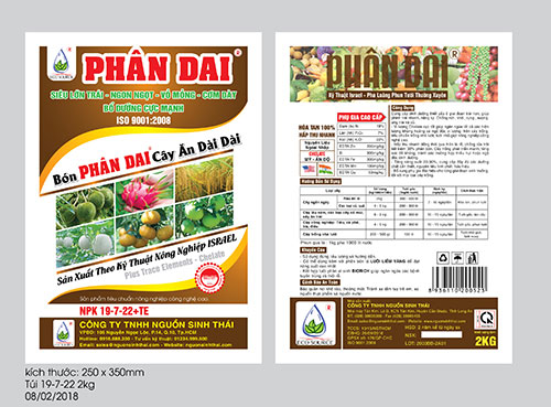 Phân bón nuôi trái to đẹp