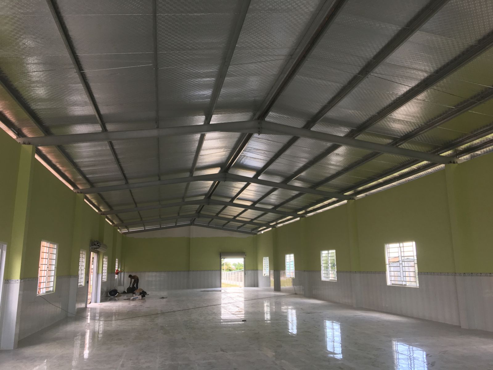 Thi công NX cty May Mặc Củ Chi