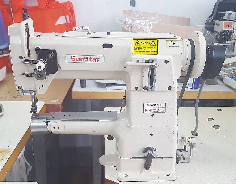 Máy ráp viền ống ổ lớn bàn dà Sunstar KM-380BL
