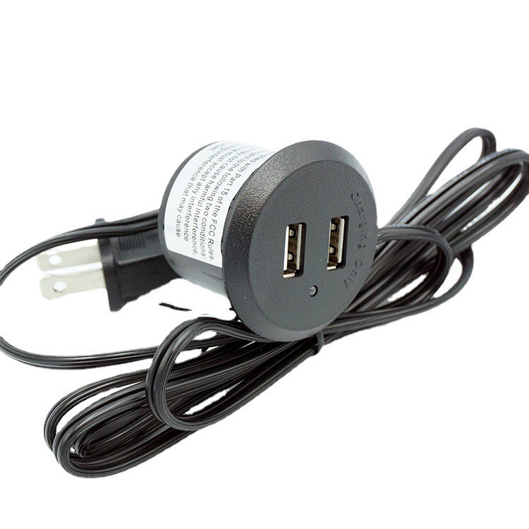 Ổ cắm điện tròn USB SC005