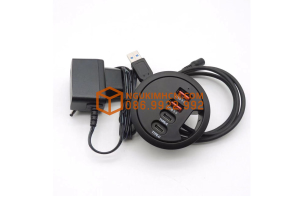 Ổ cắm hình tròn USB Type C