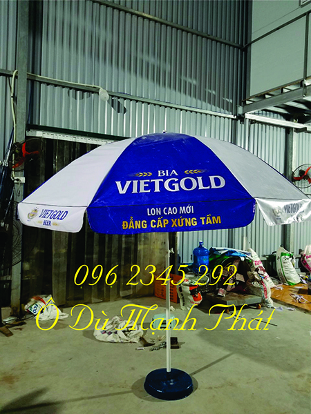 Ô dù quảng cáo bia Viet Gold