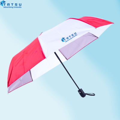 Ô gập 3 tự động 1 chiều cán ngắn