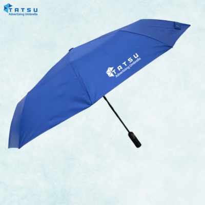 Ô gập 3 tự động 2 chiều 10 nan (tay cầm bánh xe)
