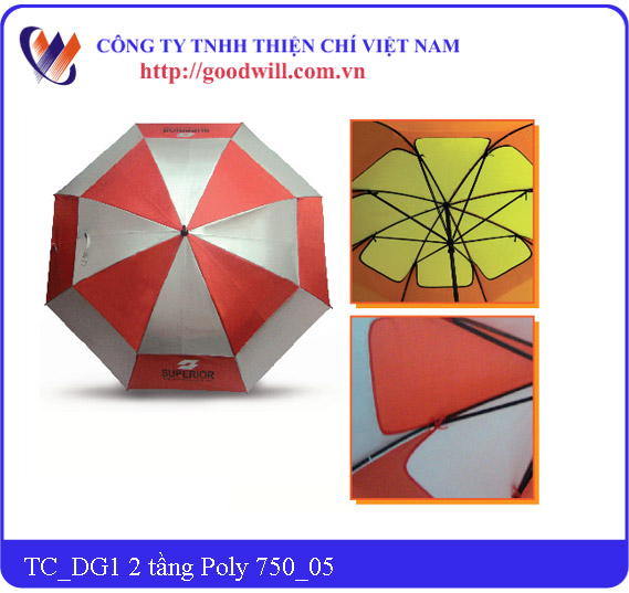 Ô cầm tay 2 tầng poly