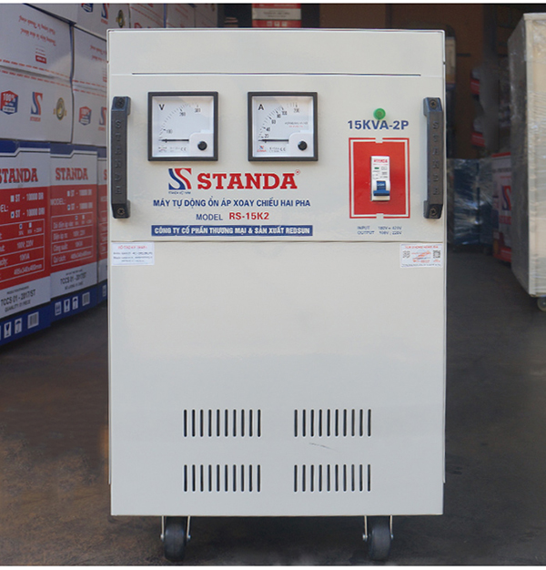 Ổn áp Standa 2 pha lửa 15KVA