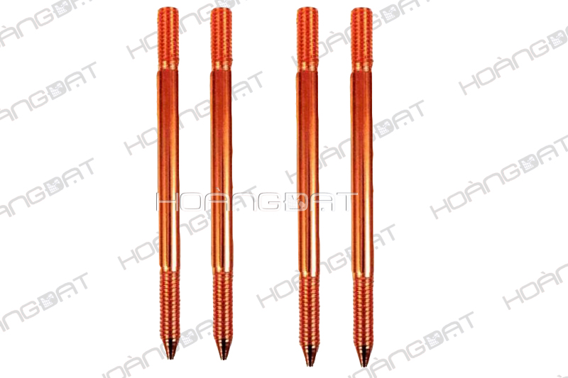 ống đồng tiếp địa chống sét