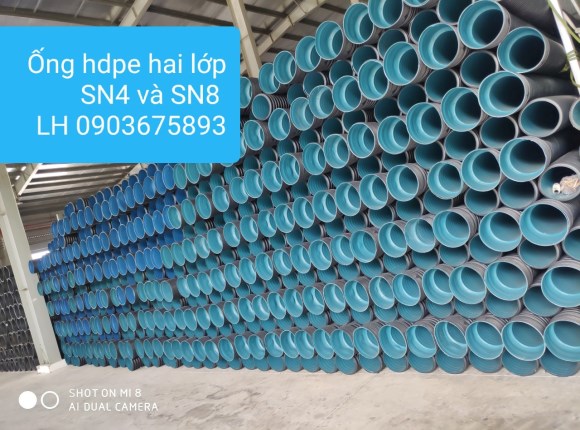 Ống cống HDPE hai lớp