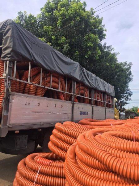 Ống HDPE nhựa xoắn