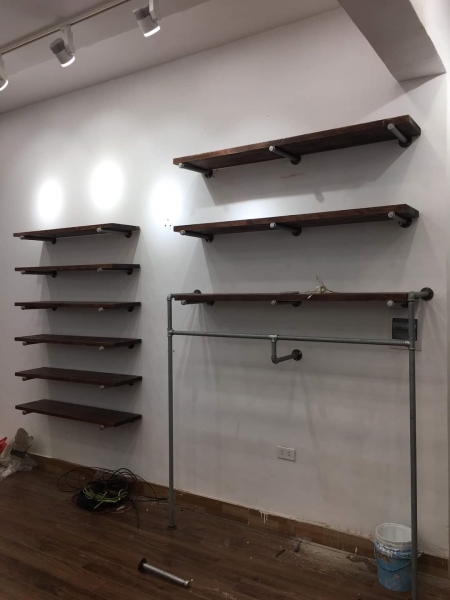 Tủ quần áo ống nước trang trí