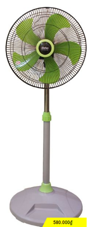 Quạt đứng ống sắt cánh 5lá