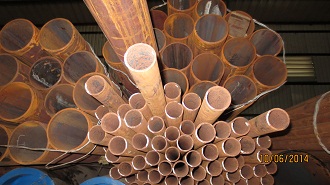 ống thép đúc cán keo nóng (Không sơn phủ bề mặt)