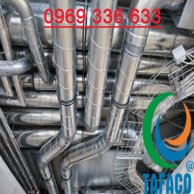 Ống tròn xoắn lắp đặt cho các tòa nhà