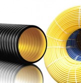 Ống HDPE gân thanh đôi