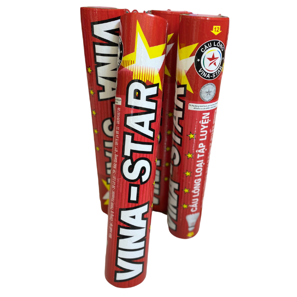 Ống cầu lông Vina Star đỏ