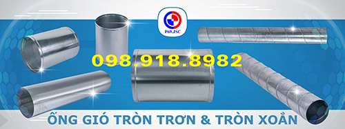 Ống gió tròn trơn và tròn xoắn
