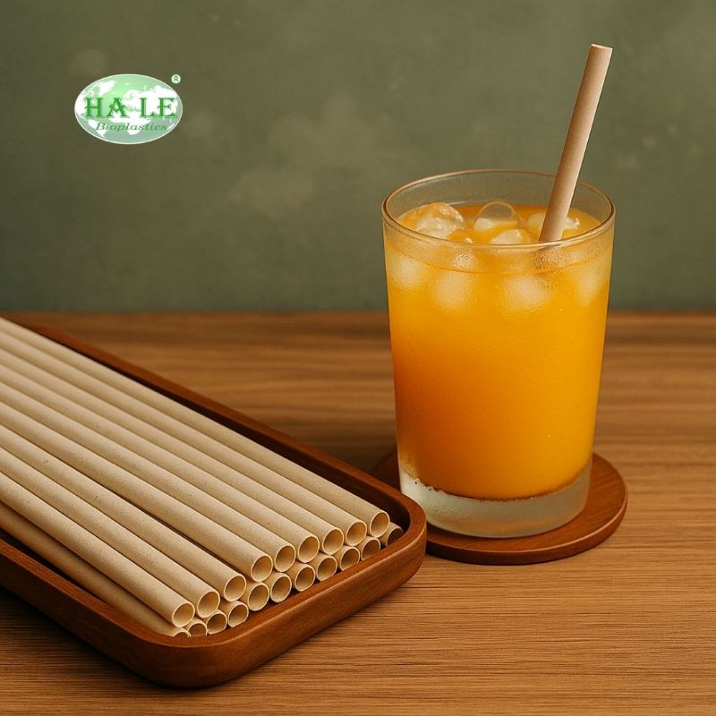 Ống hút bã mía phân hủy sinh học