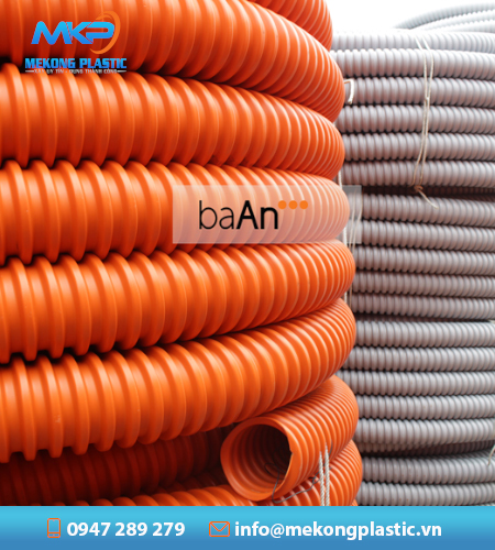 Ống nhựa xoắn HDPE Ba An 160/125