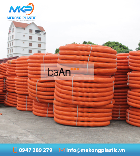 Ống nhựa xoắn HDPE Ba An 320/250