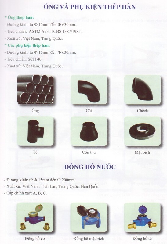 Ống và phụ kiện thép hàn