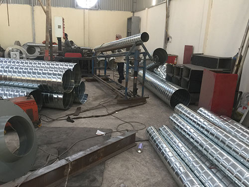 Ống xoắn tráng kẽm