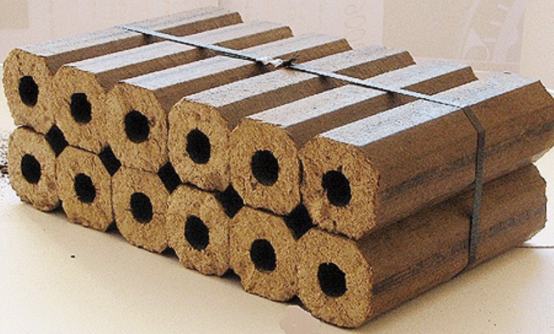 Củi trấu/ trấu ép