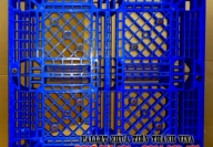 Pallet Nhựa 1100x1100x150mm xanh da trời