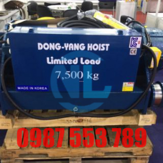 Palang cáp điện Dongyang 7.5 tấn