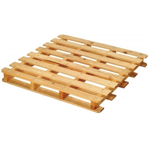 Pallet gỗ 2 hướng nâng - kiểu cánh