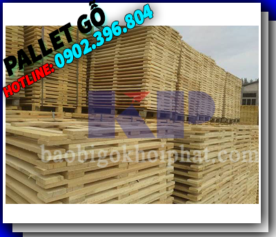 Pallet gỗ lưu kho