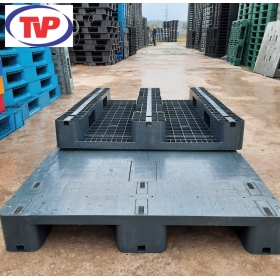 Pallet nhựa kín