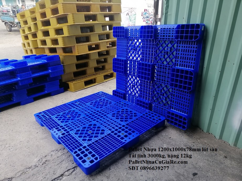 Pallet nhựa lót sàn