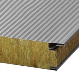 Panel bông khoáng tấm gân