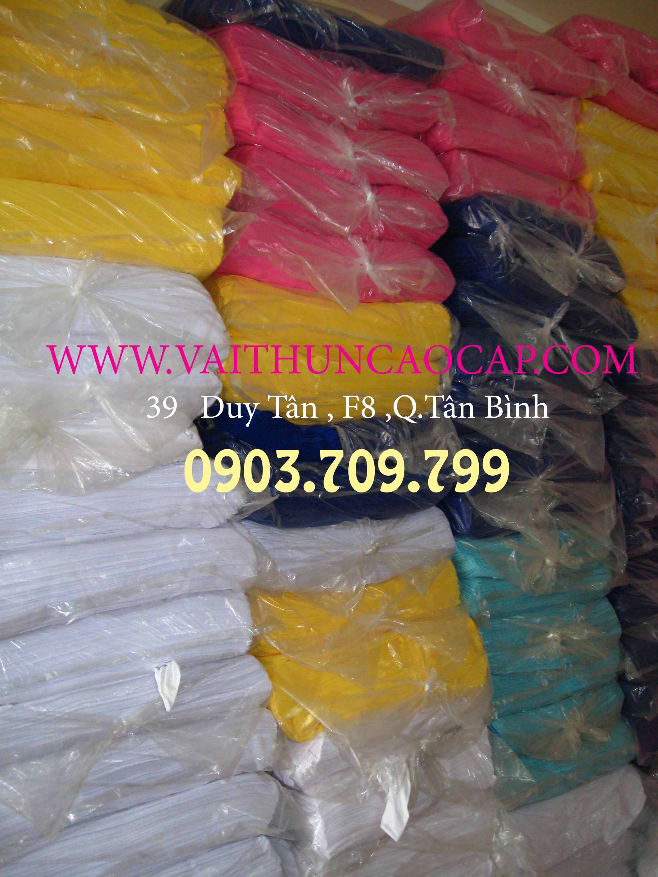 vải thun cá sấu PE 4 chiều