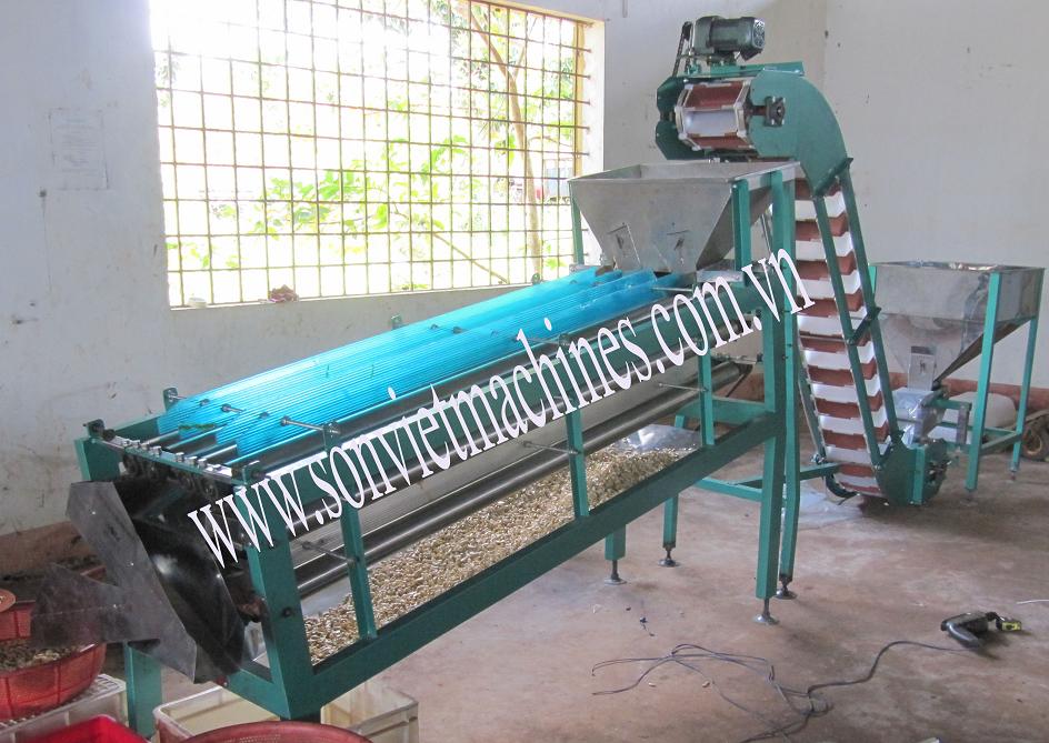Máy phân cỡ nhân điều