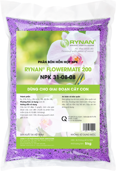 RYNAN FLOWERMATE 200 bao 5kg