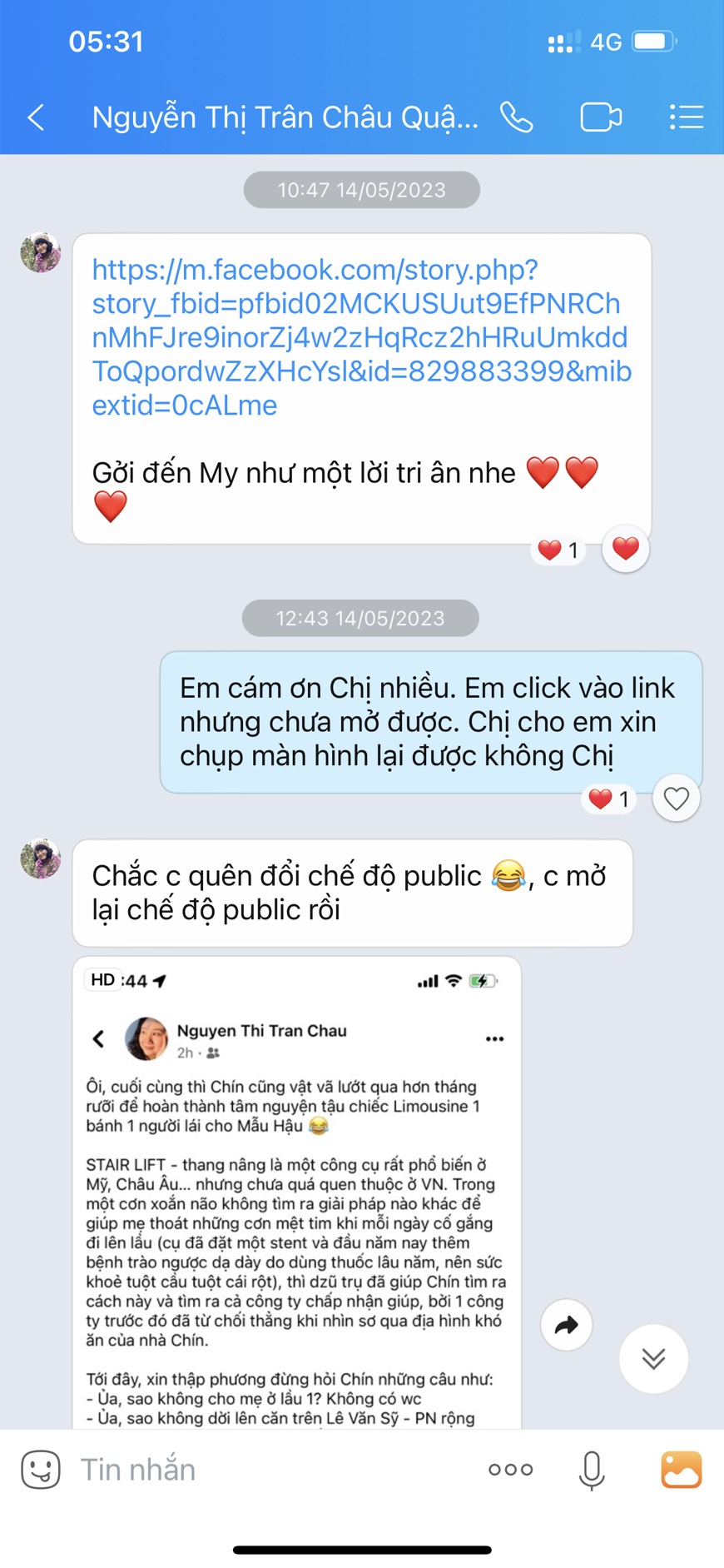 Phản hồi của khách hàng