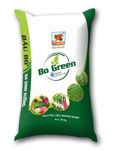 Phân khoáng BO GREEN (16-5-3+5S+TE) (Cây công nghiệp)