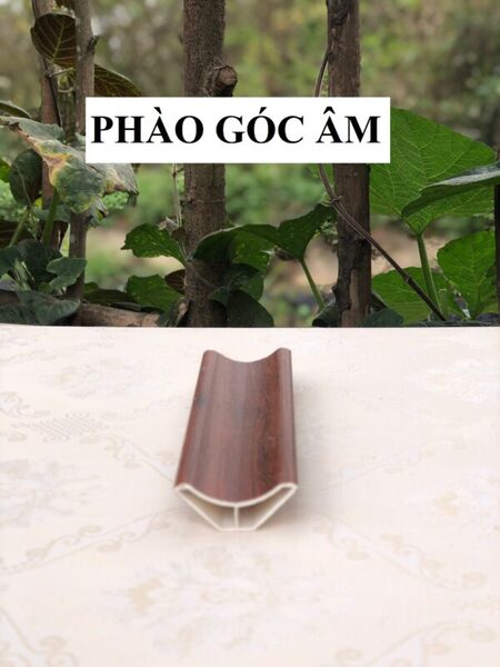 Phào góc âm