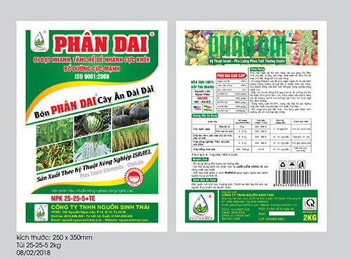 Phân bón phát triển rễ, cành chắc khỏe