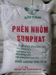 Phèn nhôm sunfat