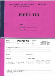 Phiếu thu 2 liên