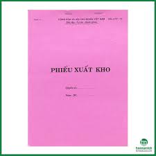 Phiếu xuất kho A4 2 liên