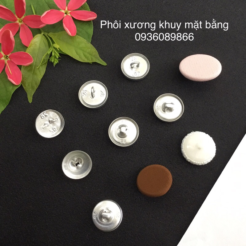 Phôi, xương khuy mặt bằng